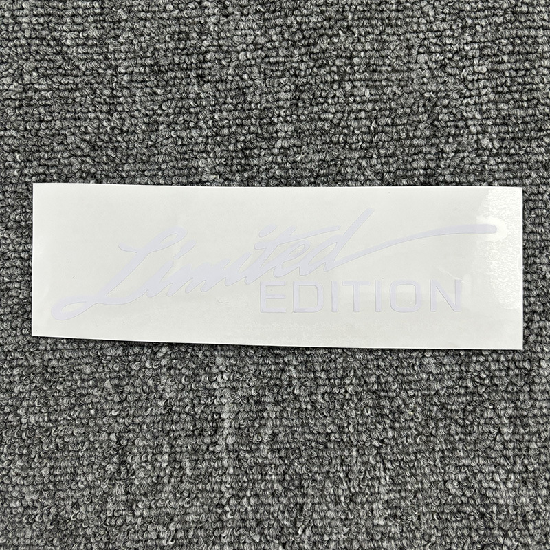 Motorcycle Vinyl Sticker Window Sticker Car-styling LIMITED EDITION Decoration Reflective Laser Decal For Car Accessories
