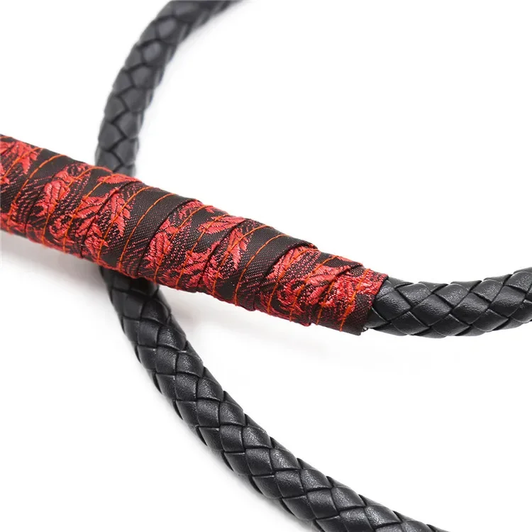 Frusta di toro in pelle fatta a mano 8 frusta in pelle intrecciata novità