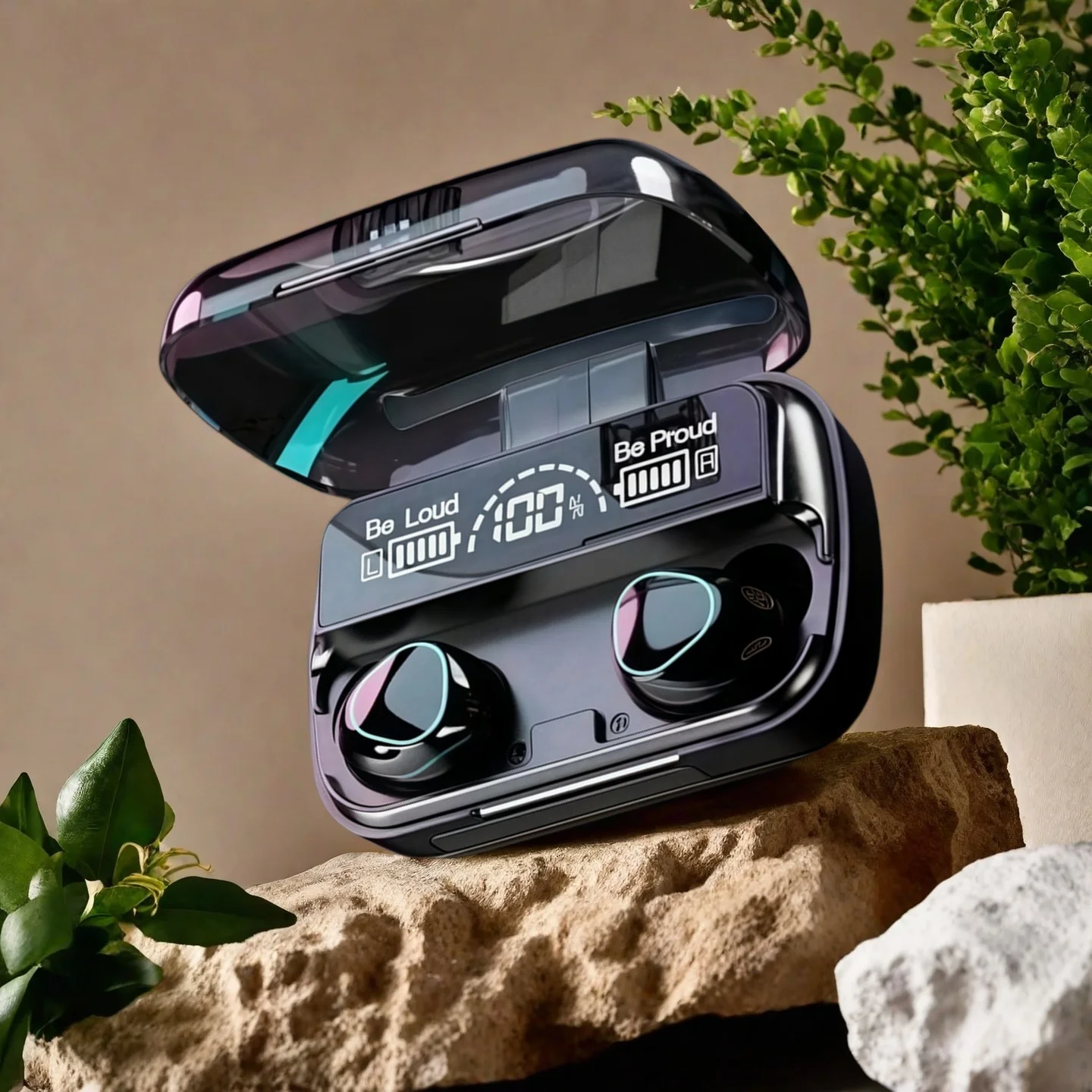 Słuchawki M10 Bluetooth Bezprzewodowe Sportowe Stereo z Redukcją Szumów Mikrofon Głośnik