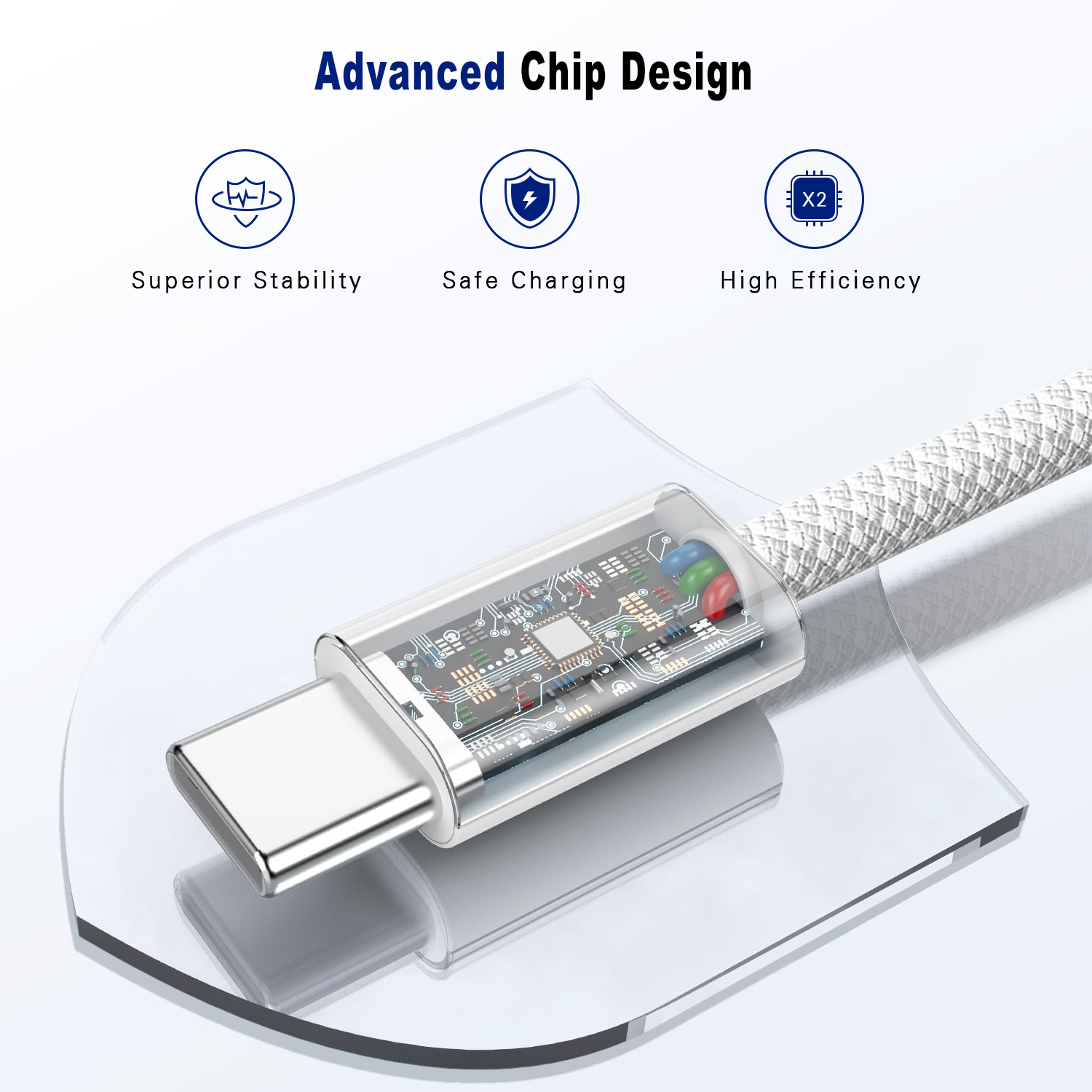 60 Вт Тип C к Типу C Кабель Data Line Для Iphone 15 16 17 Samsung Xiaomi Быстрая зарядка USB C к C Кабель Тип C Зарядное устройство для передачи данных 1 м2 м