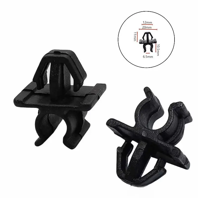 2Pcs Auto Haube Prop Stange Clip Auto Fastener Haube Motorhaube Prop Stange Externe Prüfung Für HAUBE Fahrzeug Auto Zubehör