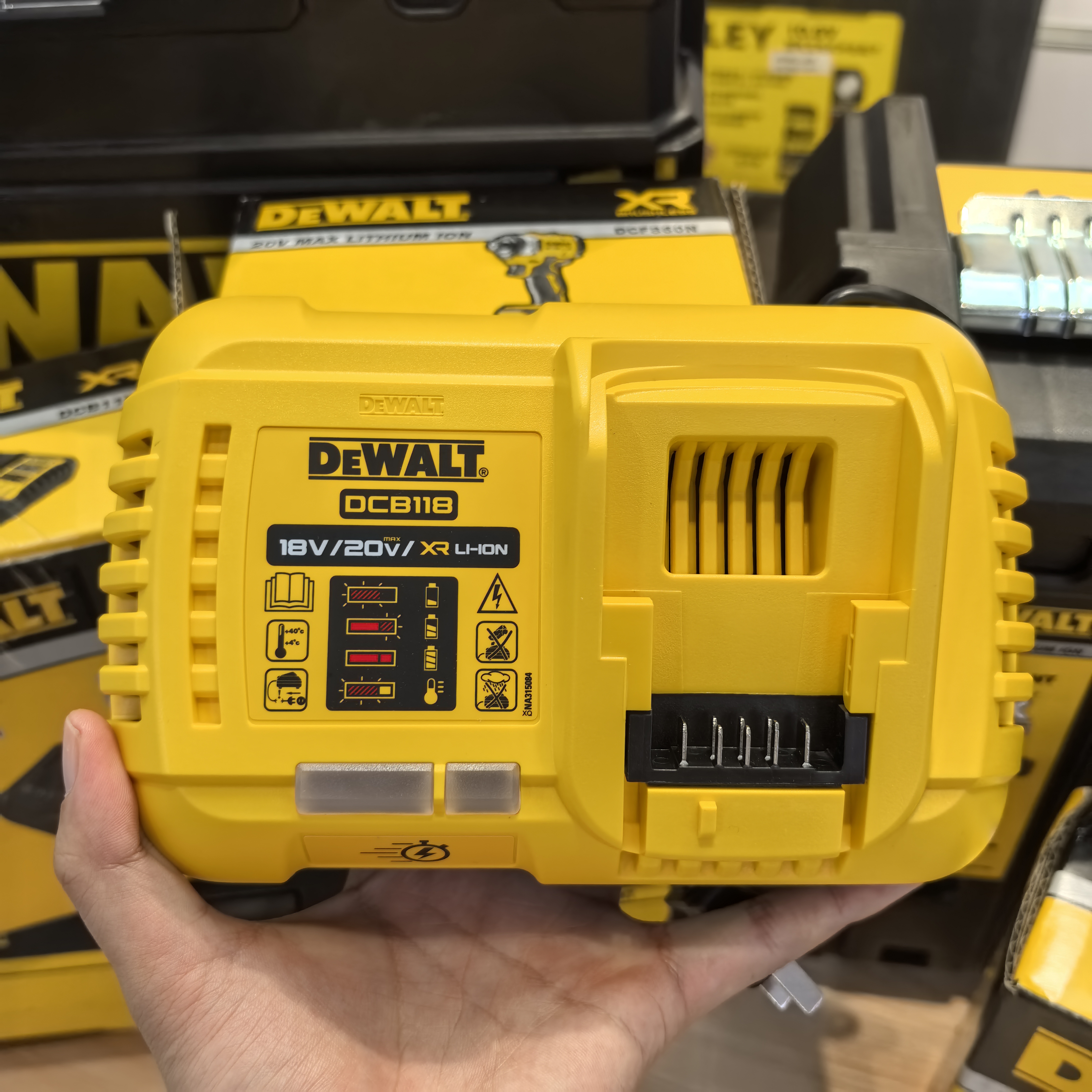 Dewalt 20V 18V Original Charger DCB118 DCB112 DCB115 Fast Charger