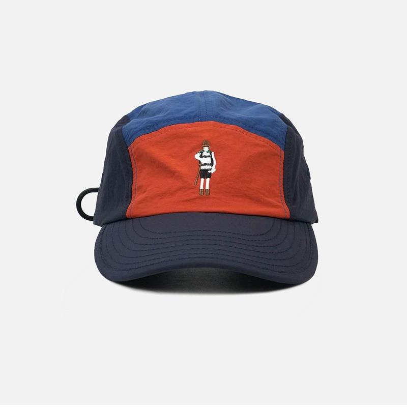 Retro Embroidered Baseball Cap Quick Dry Outdoor Men's Hat American Trendy Brand Five Piece Snapback Hat Mountain Series