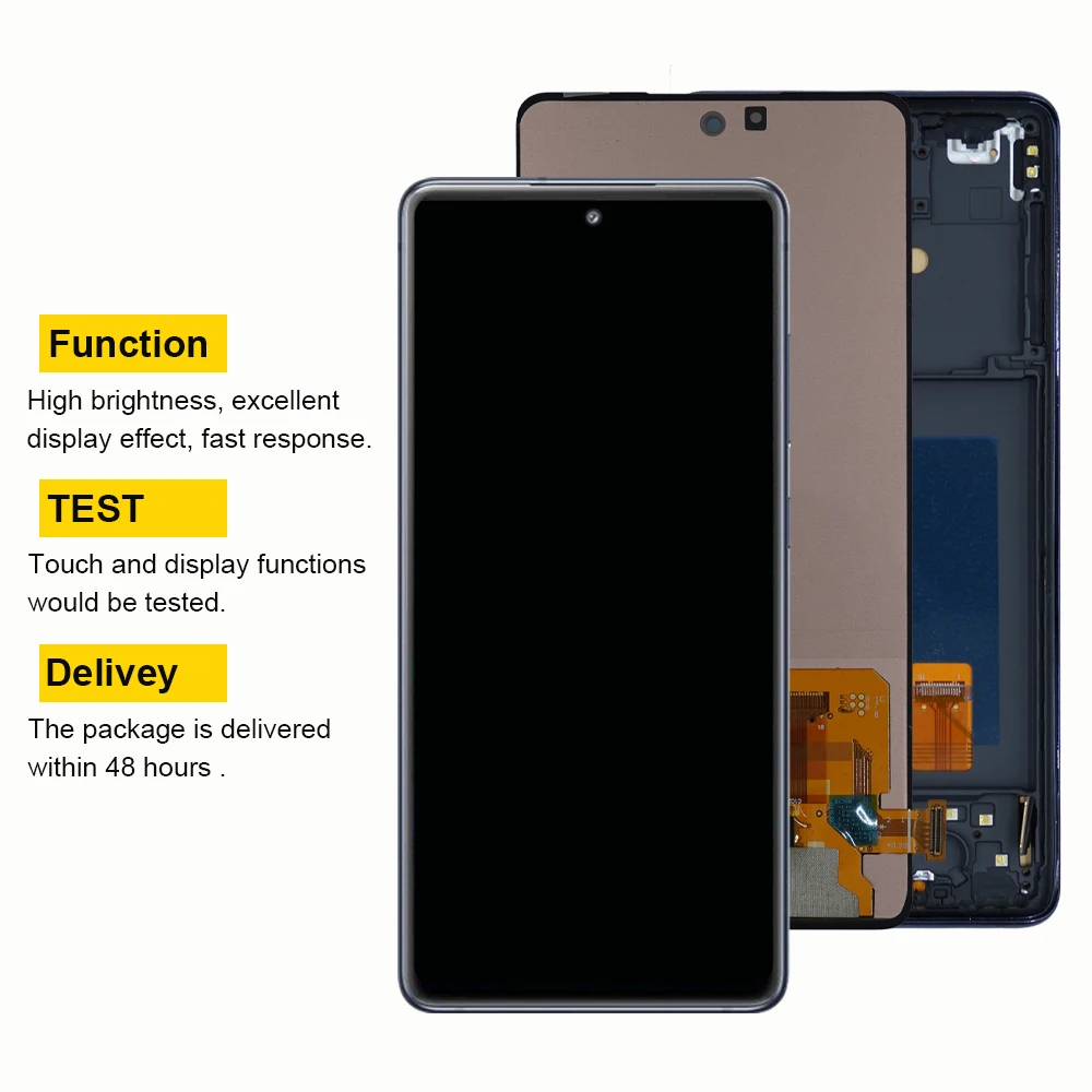 AMOLED For Samsung Galaxy S20 FE G780F LCD Display Touch Screen Digitizer with Frame For Samsumg S20FE 5G G781B LCD Replacement