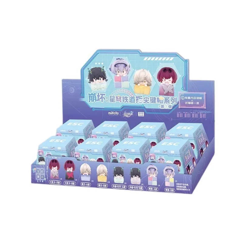 Honkai: Star Rail Fingertip Keycap Serie miHoYo Blind Box Modell Cartoon Collection Heimdekoration Überraschungsgeschenk Auf Lager