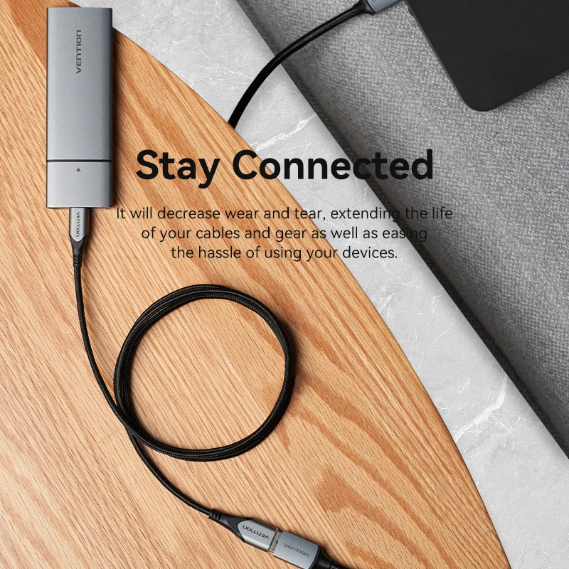 Cable USB Vention Cable extensor USB 3.0 macho a hembra Cable extensor USB 3.0 para PS4 Xbox Smart TV PC Cable extensor USB