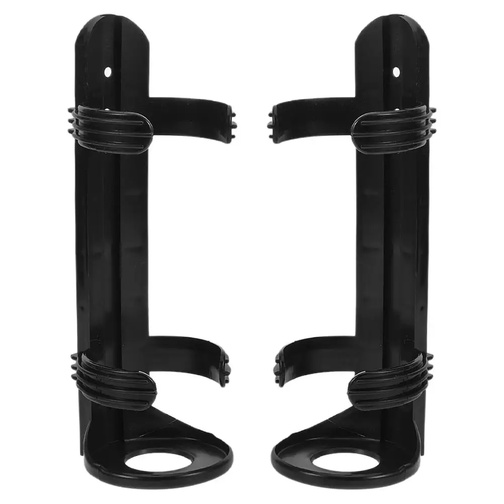 2pcs Fire Extinguisher Bracket Mount Vehicle Car Plastic Holder Secure Trunk Durable Installation Suitable Toolboxes Suitcases