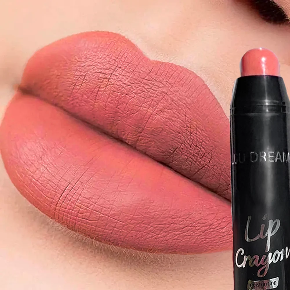 Penna per rossetto opaca a 4 colori, impermeabile a lunga durata, facile da applicare, non sbiadisce, trucco labbra multi-aspetto, unisex, sicuro e certificato