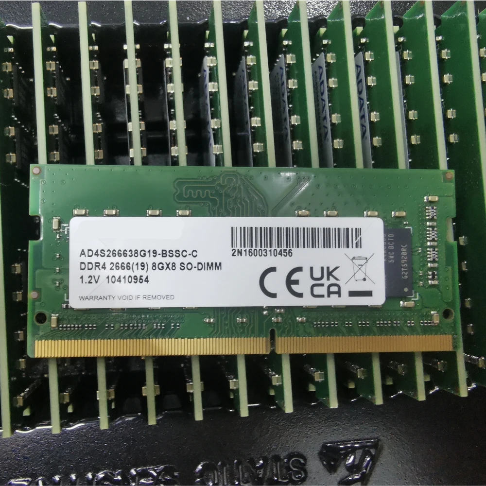 Совершенно новый оригинальный AD4S 266638 G19-BSSC DDR4 8 ГБ SO-DIMM 2666 1,2 В для модуля DATAMemory DDR4 SDRAM 260-SODIMM