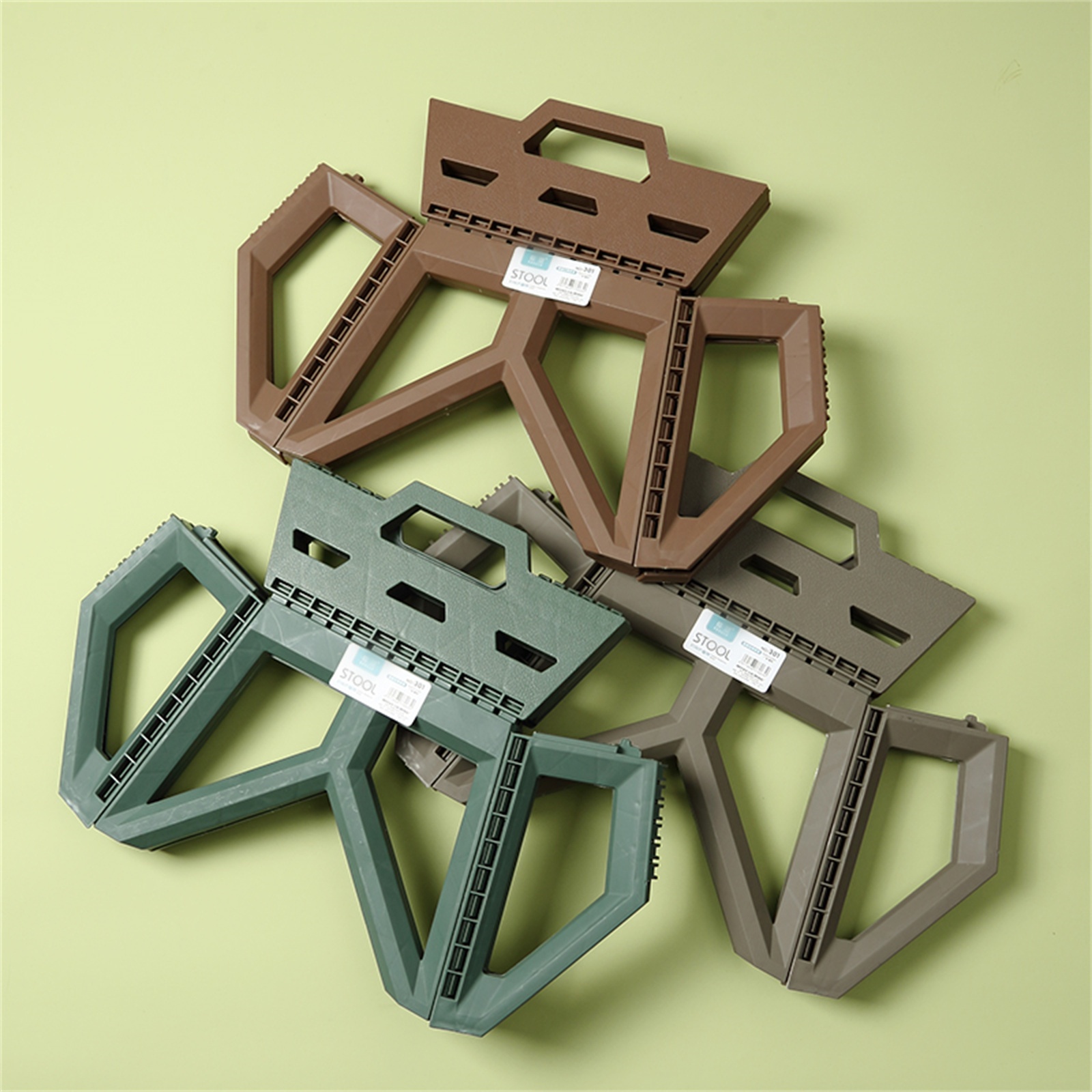 Taburete pequeño para exteriores, taburete plegable portátil de alta carga, silla pequeña duradera, taburete de pesca, taburete de playa, taburete de Camping, 1 ud.