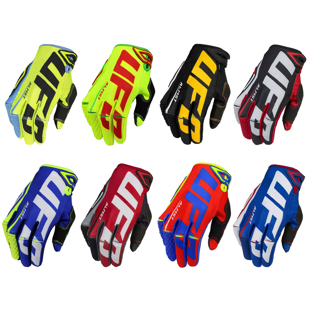 Guantes de motocicleta UFO Almst, Guantes todoterreno para bicicleta de montaña, BMX, ATV, UTV, Guantes de carreras para Motocross, Guantes con absorción de impacto para hombres y mujeres