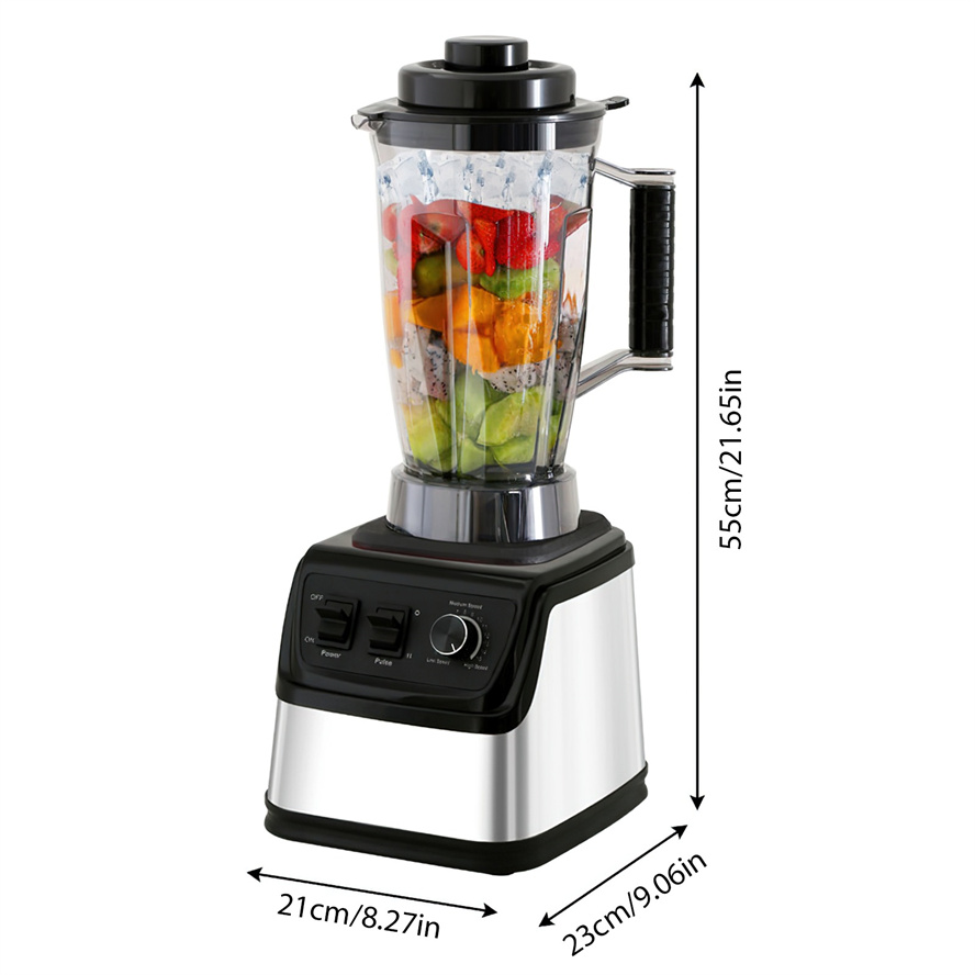 Fabricante do suco do poder superior, Juicer do fruto, processador de alimentos, misturador das cookies do gelo, resistente, categoria comercial, 700W