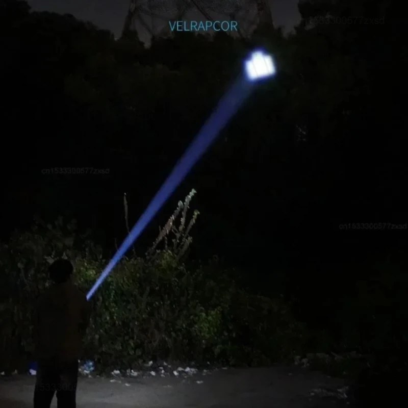 Xiaomi-linterna de luces fuertes para exteriores, linterna de emergencia para acampar, hogar, alto brillo, multifuncional, recargable con luz lateral