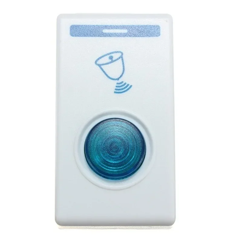 Wireless Doorbell LED 2 ปุ่ม 3 ตัวรับสัญญาณแบตเตอรี่ 32 เพลงปรับแต่งแหวนรีโมทคอนโทรล Home Security 100M ประตู Bell ประตู