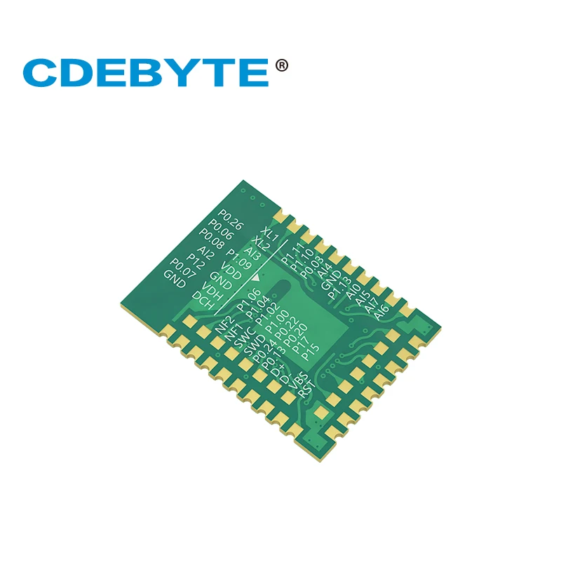 Nrf52840 ble 5,0 Modul 2,4 GHz 8dbm Mikro größe Langstrecken 120m drahtloses Bluetooth-Transceiver-Modul cdebyte E73-2G4M08S1C iot