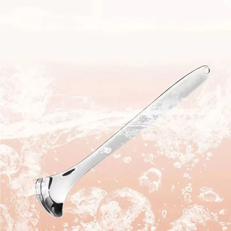 Stainless Steel Tongue Scraper-Portable Tongue Cleaner for Adults-Effectively Removes Bacteria and Plaque-Easy to Use and Clean
