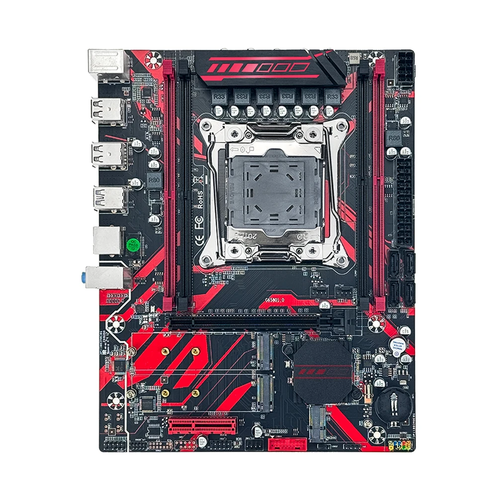 SOYO X99 LGA 2011-3 Set Kit Xeon E5 2680 V4 32G=2*16G DDR4 REG ECC RAM Memory NAME M.2 NVME SATA3.0 USB 3.0 For Gaming Computer