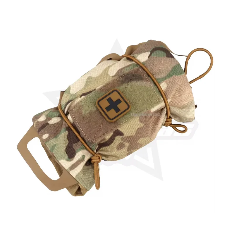 IFAK กระเป๋า MOLLE ชุดปฐมพยาบาลการอยู่รอดกลางแจ้งการล่าสัตว์ถุงฉุกเฉินชุดตั้งแคมป์