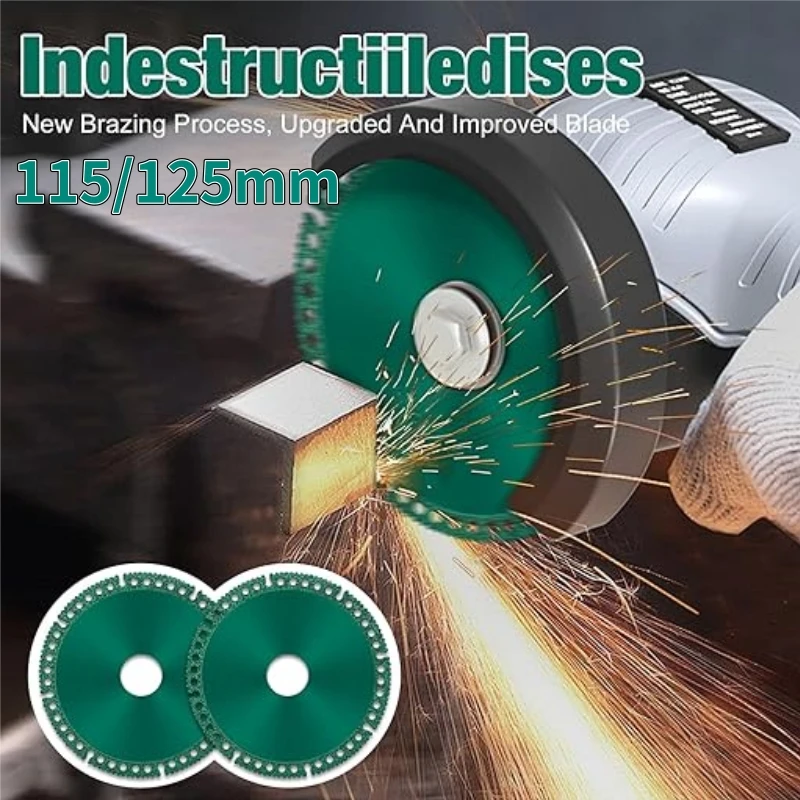 1pc 115/125mm Multi-Function Compound Saw Blade For Smooth Cutting/Steel/Chamfering/Cutting Diamond Saw Blade Tools