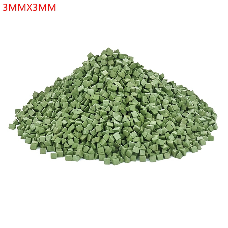 500G Jewelry Polishing Triangle Abrasive Tumbling Media For Tumbler Vibration Machine Jade Stone Buffing Jewelry Processing