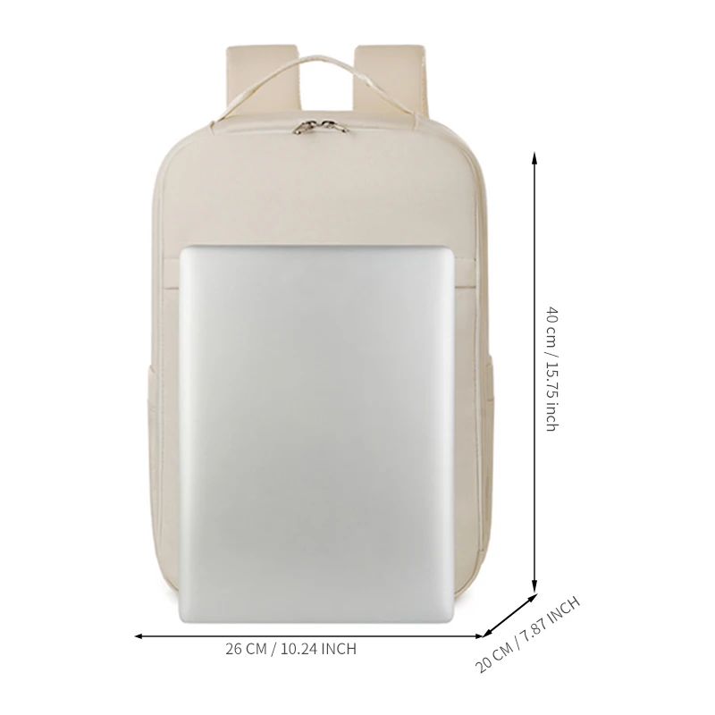 Nouveau sac à dos décontracté, sac à dos de voyage pour courtes distances, sac pour ordinateur portable multi-compartiments à la mode et polyvalent
