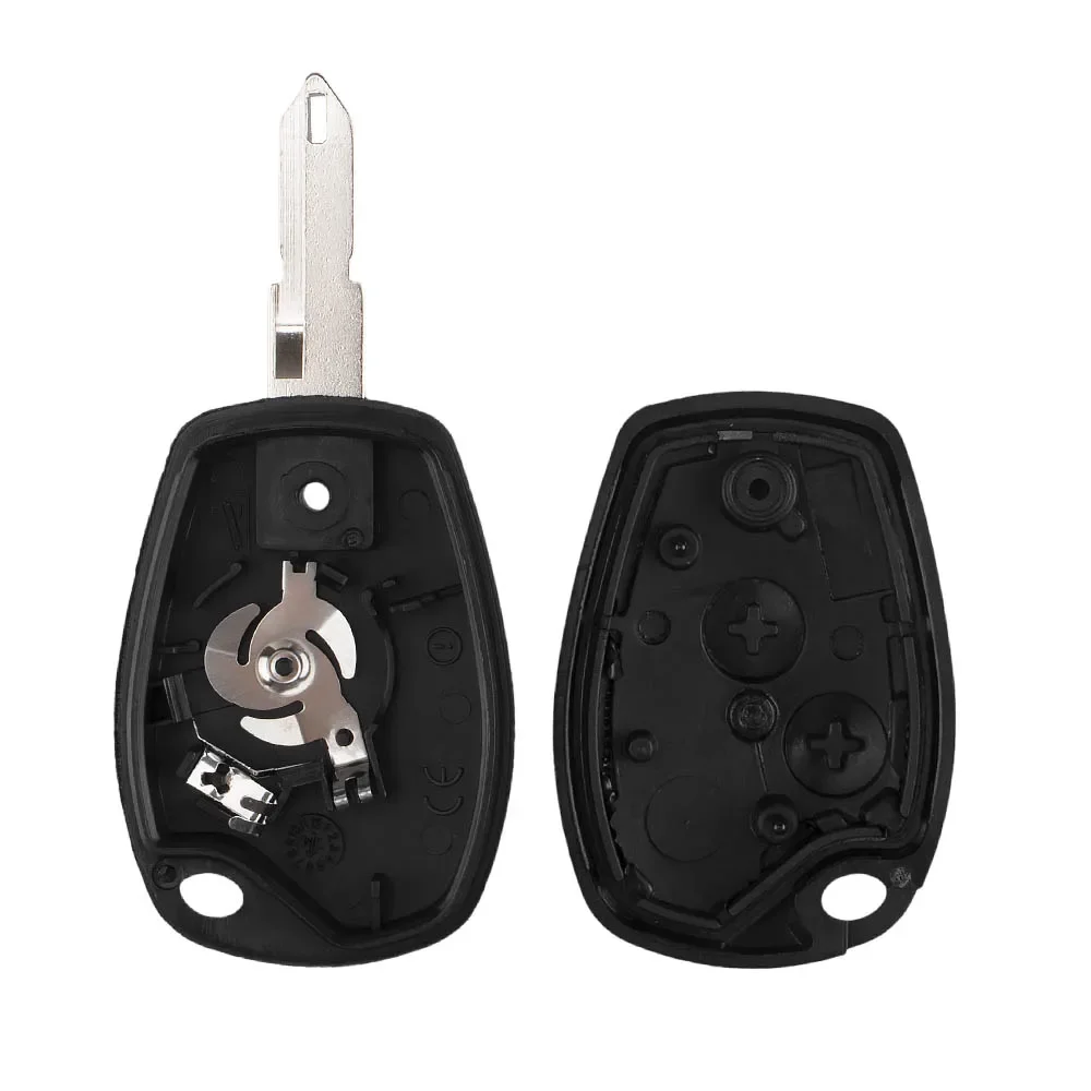 KEYYOU For Renault Duster Modus Clio 3 Twingo DACIA Logan Sandero Kangoo For Nissan New Replacement 2BNT Car Key Case