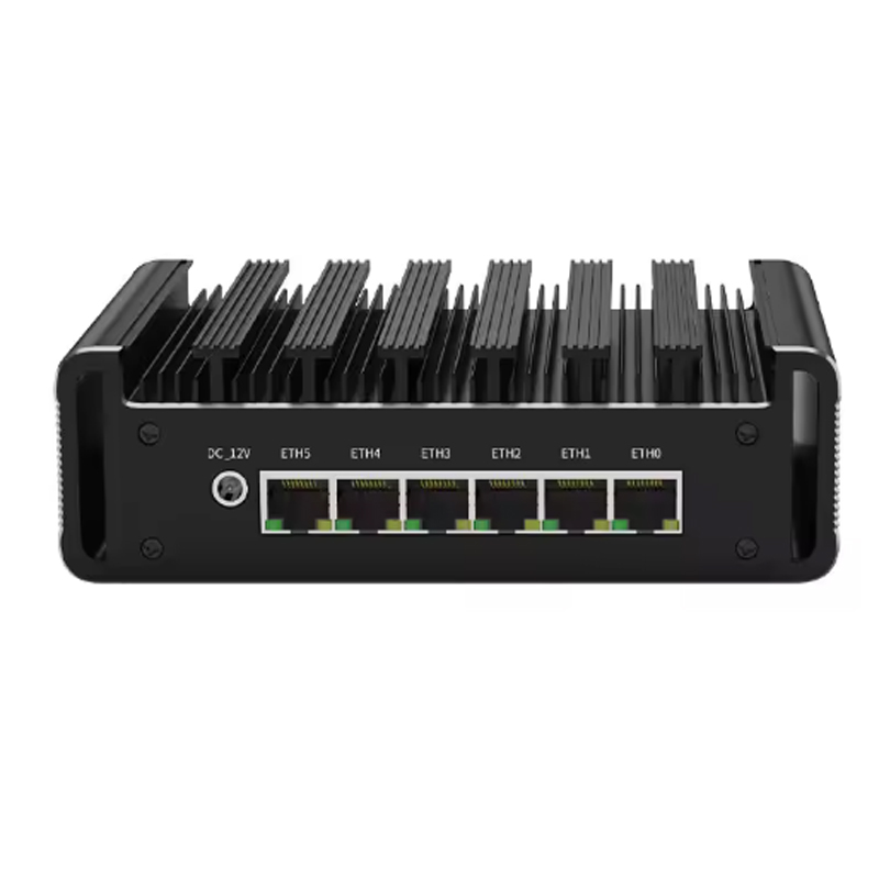 Firewall Appliance Router Intel N100 6x2.5G i226-V Mini PC DDR5 2xNVMe Industrial Computer pfSense Home Server OPNsense Proxmox
