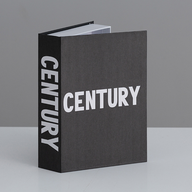 Libros falsos de lujo, accesorios de decoración del hogar, papelería de moda, accesorios de almacenamiento, libros, mesa de centro nórdica Simple