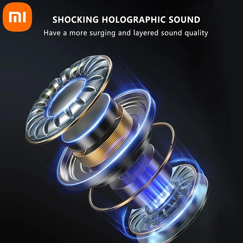 XIAOMI AP05 auriculares inalámbricos verdaderos sonido estéreo HIFI auriculares Bluetooth 5,3 auriculares deportivos con micrófono para auriculares Android IOS