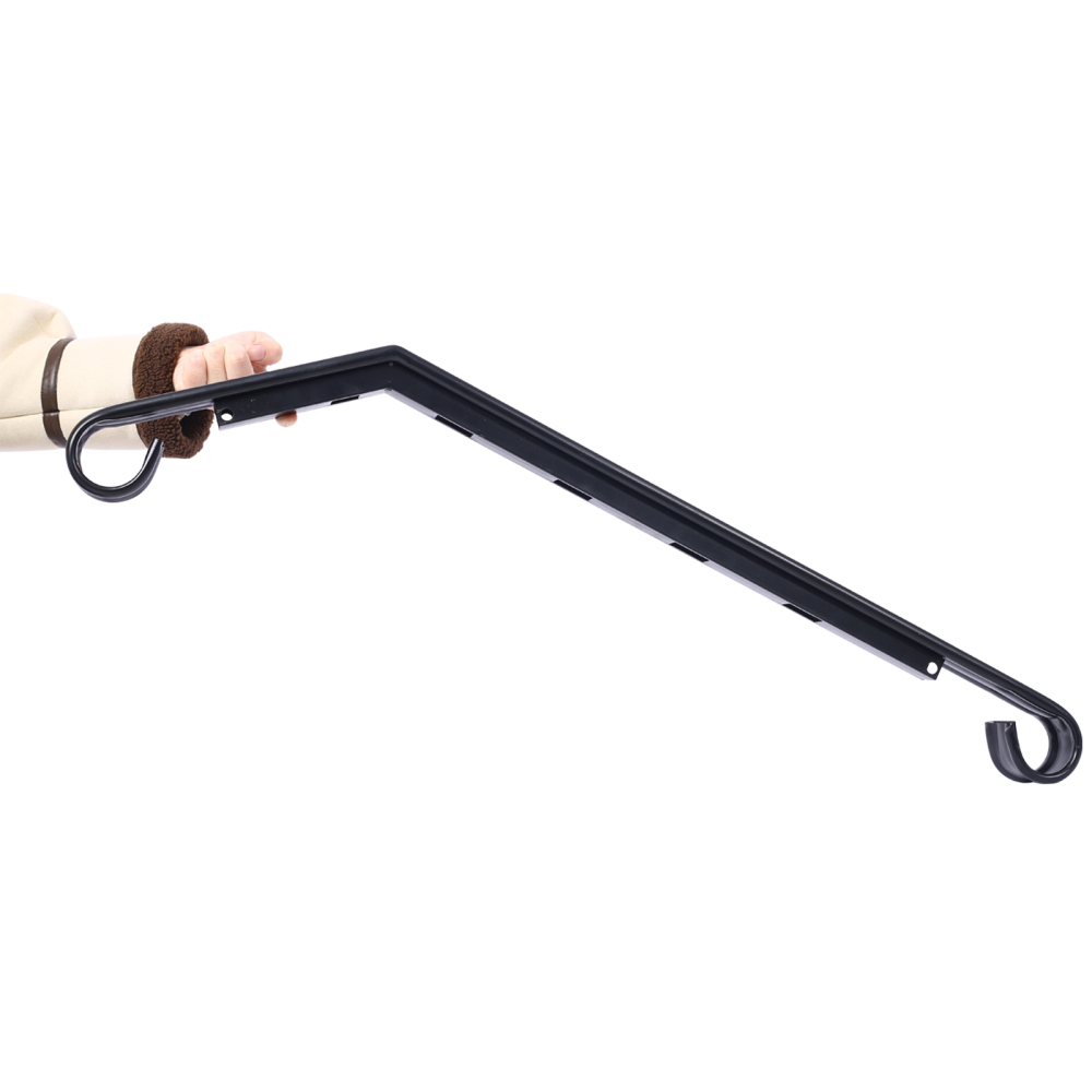 Handrails for Outdoor Steps Fit 2 or 3 Steps Outdoor Stair Railing Picket#2 Wrought Iron Handrail Flexible Porch Railing Black