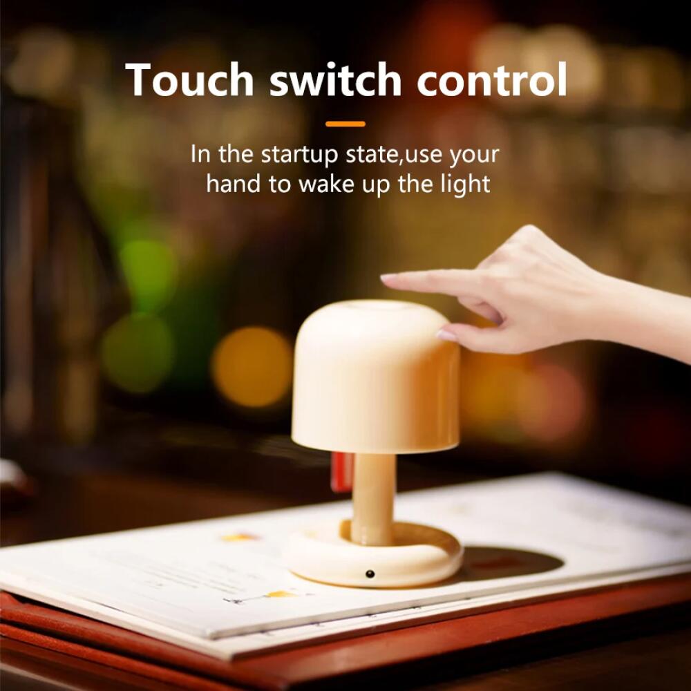 Veilleuse LED lampe de Table coucher de soleil Mini USB Rechargeable bureau chevet chambre Bar chambre décor atmosphère lumière d'ambiance minimaliste