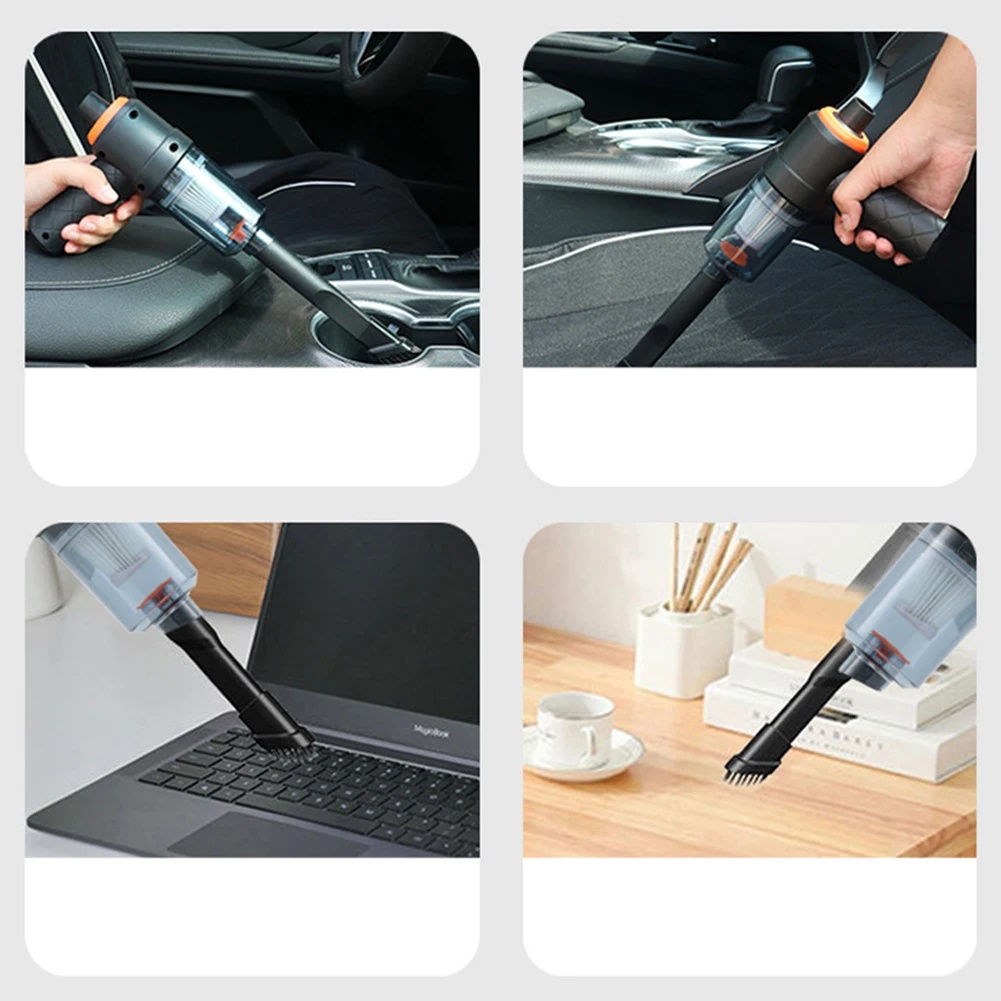 6000PA Car Vacuum Cleaner Portable Wireless Cleaner for Home Appliance Poweful Cleaning Machine Car Cleaner for Keyboard