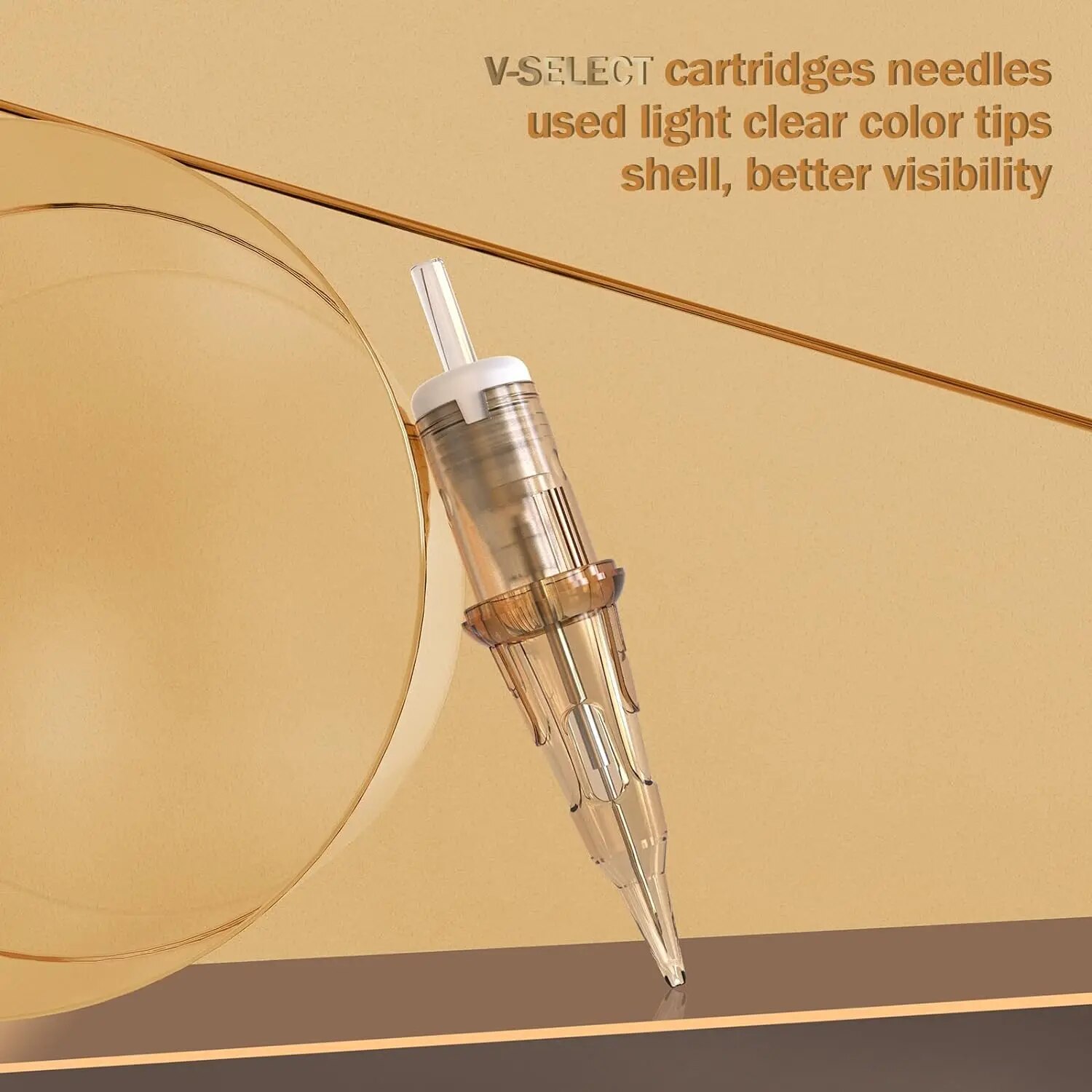 EZ V-เลือกเข็มสักตลับหมึกสัก # 08 0.25มม # 06 0.18 มม.รอบ Liner Micro แต่งหน้าถาวร Tattoo Accessories20 ชิ้น/กล่อง