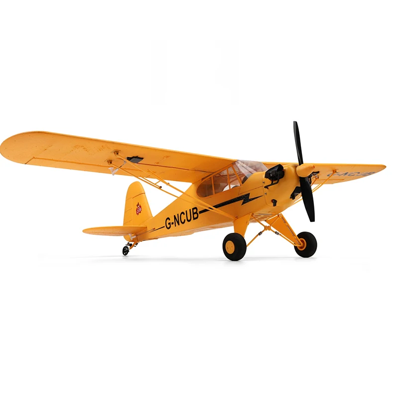 RTF-リモートコントロール飛行機,ブラシレスモーター2.4g,3d 6g,wltoys a160,アップグレードJ3-CUB,すぐに使える,素晴らしいオファー