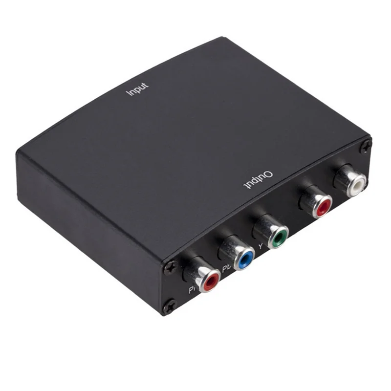 Newest Ypbpr to HDMI Component to HDMI-Compatible HD Converter Ypbpr+L/Raudio to HDMI-Compatible Converter