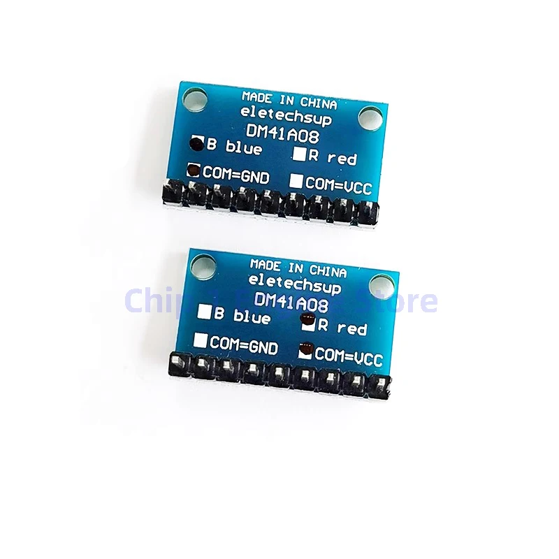 5 uds 3-24V 8 Bit azul/rojo ánodo común/cátodo módulo indicador LED placa de pruebas kit de inicio placa para Arduiuo NANO UNO MEGA2560