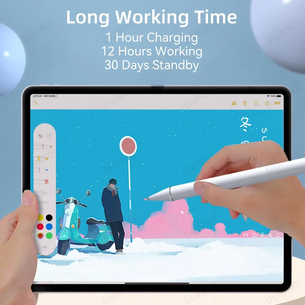 Universal Tablet Active Stylus Pen For Xiaomi Huawei Samsung Tablet Mobile Phone Pen For Android Apple iPad Touch Screen Pencil