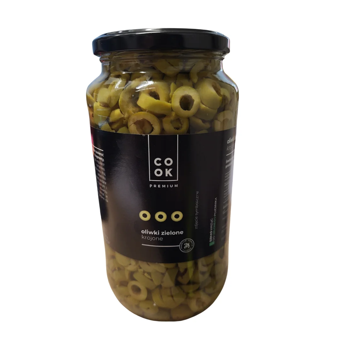 Grüne Oliven in Scheiben geschnitten 935g-Koch Premium