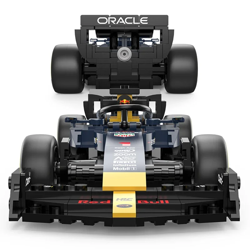 1/24 2023 F1 Red Bull RB19 #1 Max Verstappen #11 Perez Formula Racing Car Alfa Romeo C42 Building Block Model Toy Vehicle Bricks