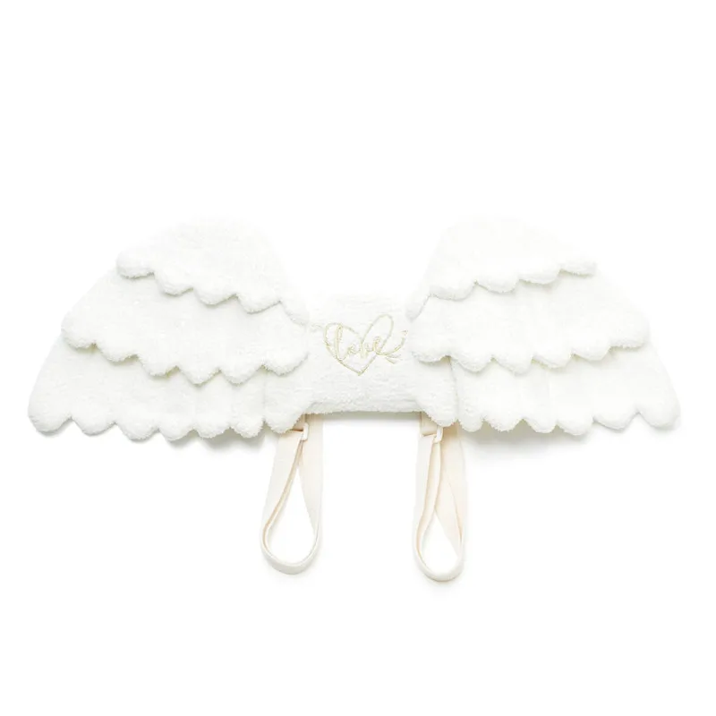 Mochila De felpa de alas de Ángel lindas para festival japonés, Mochila pequeña Kawaii, bolsa para niños, regalo para niñas