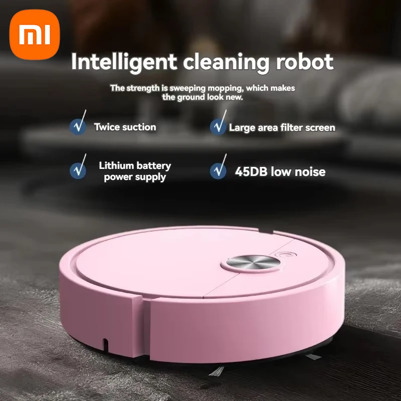 Robot de limpieza al vacío inteligente Xiaomi, Mini fregado, succión y barrido, Robot de barrido de limpieza completamente automático integrado