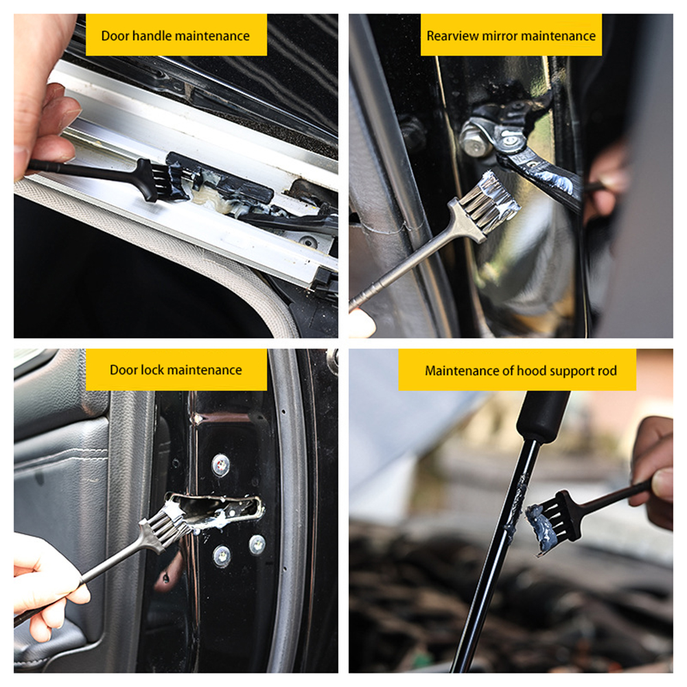 Graxa de manutenção para porta deslizante, à prova d'água, multifuncional, para teto solar de carro, maçanetas de porta, cuidados com dobradiças