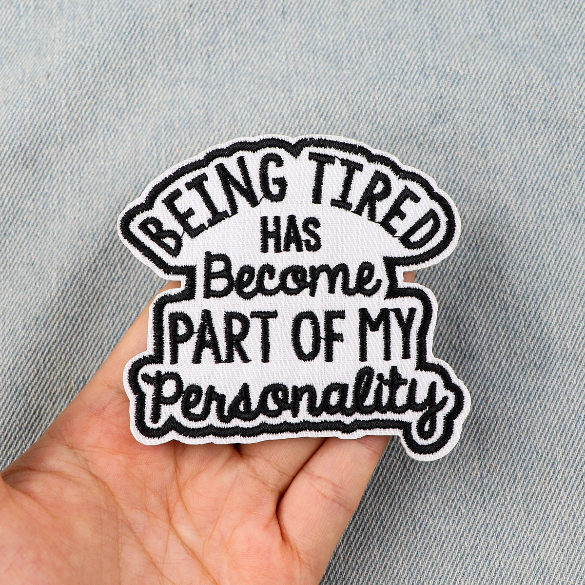 Alien Quotation Patch สําหรับเสื้อผ้าเหล็กบนปักเย็บ Applique เย็บบนผ้า Badge DIY อุปกรณ์เครื่องแต่งกาย