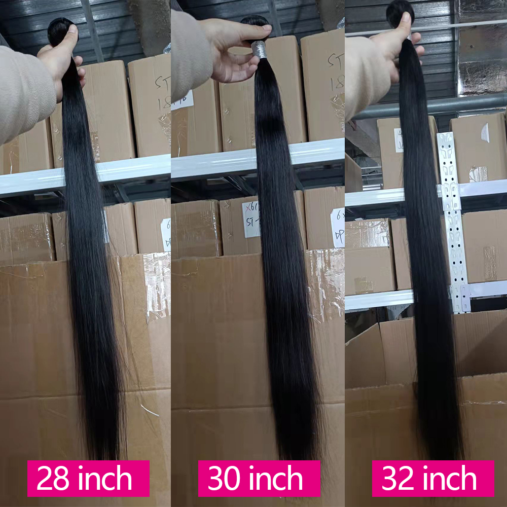 ブラジルのバッチ織り,人間の髪の毛,ストレート,生の髪,28 30インチ,36 38 40インチ,安い