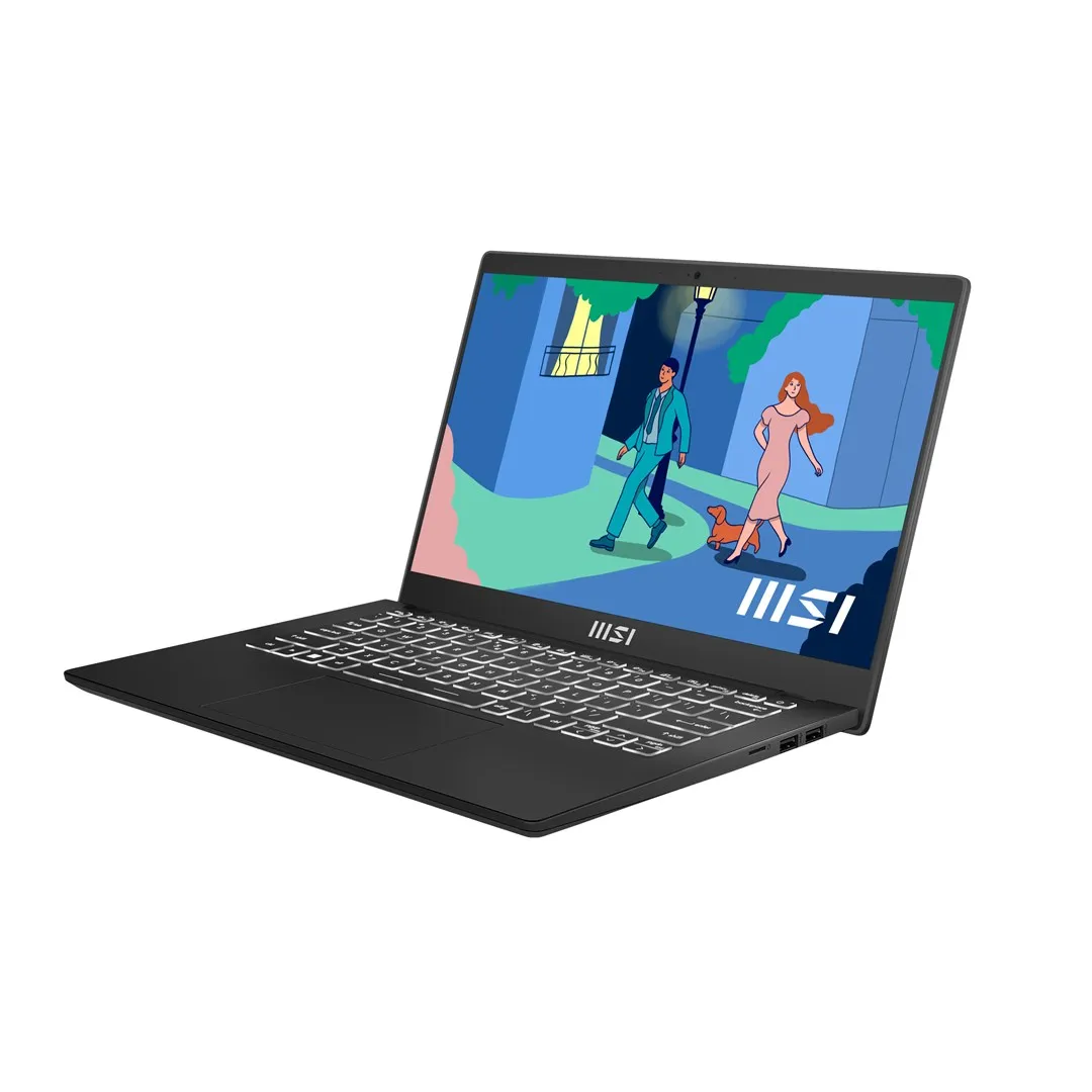 Laptop MSI Modern 14 C12MO-868PL i5-1235U 14" FHD 60Hz IPS-Level 16GB DDR4 3200 SSD512 Intel Iris Xe Graphics Win11