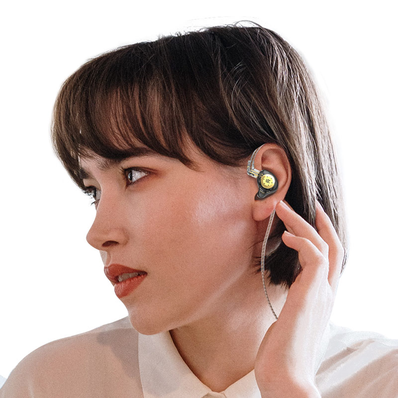 KZ EDX PRO EDXPRO 10mm Dual Magnetic Circuit Dynamic Drive Earphone 2PIN Cable Excellent Sound Quality Performance