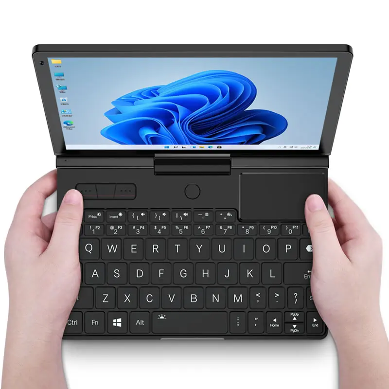 GPD Pocket 3 Mini portátil 8 pulgadas Intel N7505 NVIDIA 60 Hz Notebook 16GB LPDDR4 * 3733 MHz 512GB SSD NVMe 180 ° plegar portátiles de negocios
