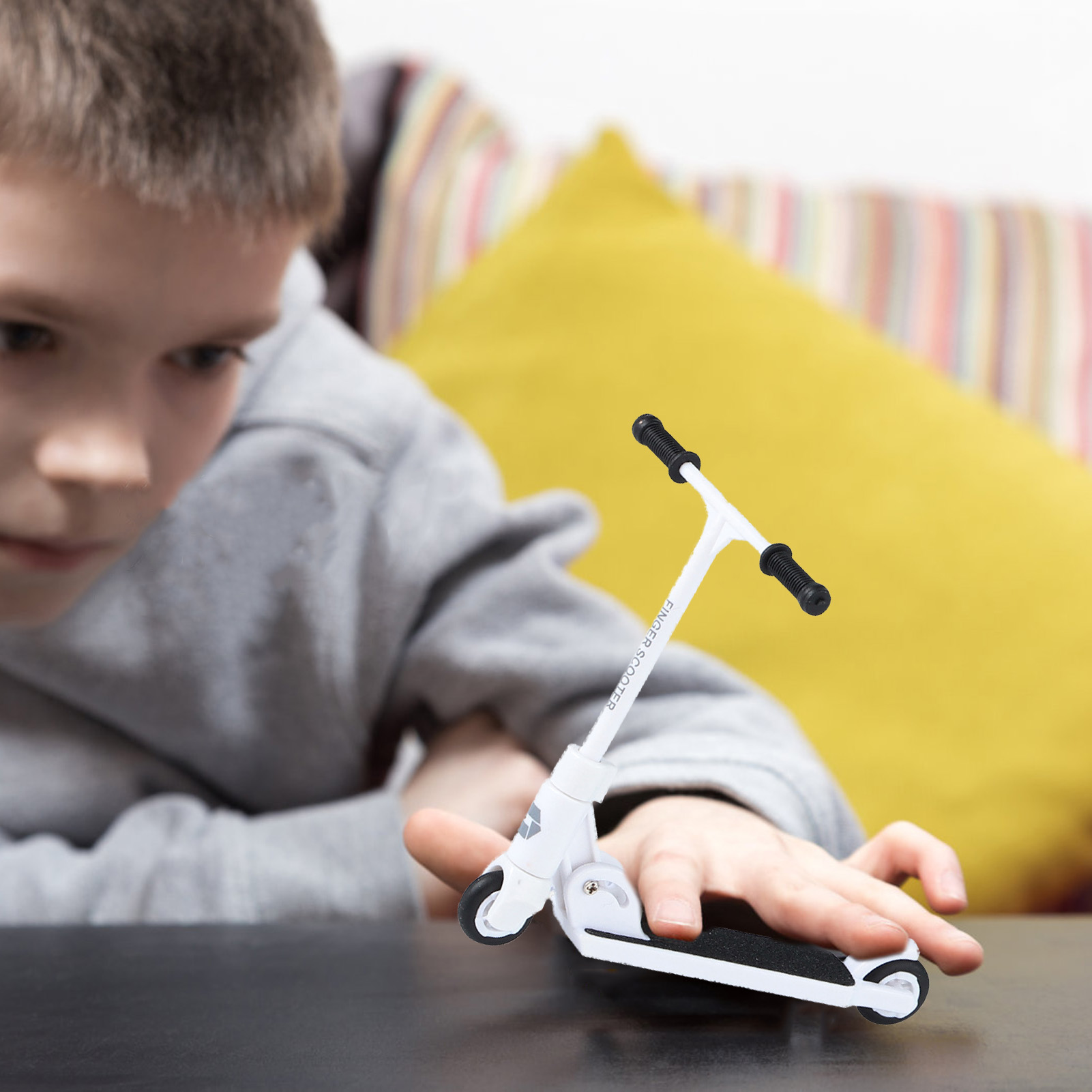 Детский самокат Finger BMX, складной Т-образный самокат с тормозом, развивающие игрушки, скейтборды на палец, забавное движение кончика пальца