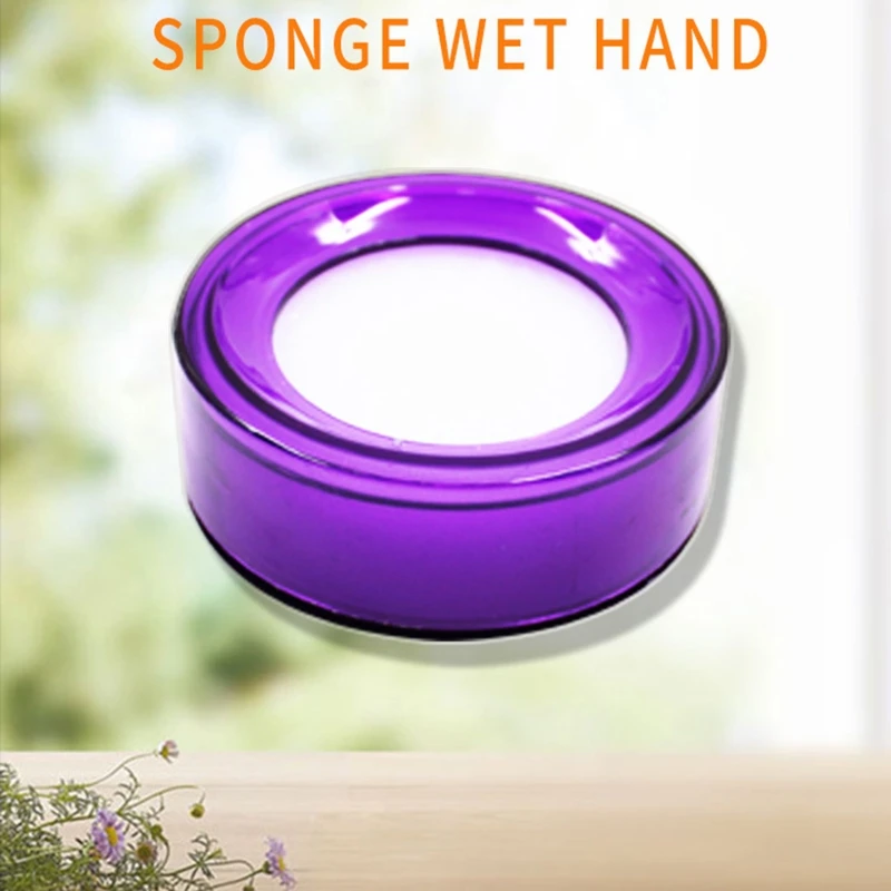 Fingertip Wet Sponge Reusable for Counting Papers Cash Dollars Documents