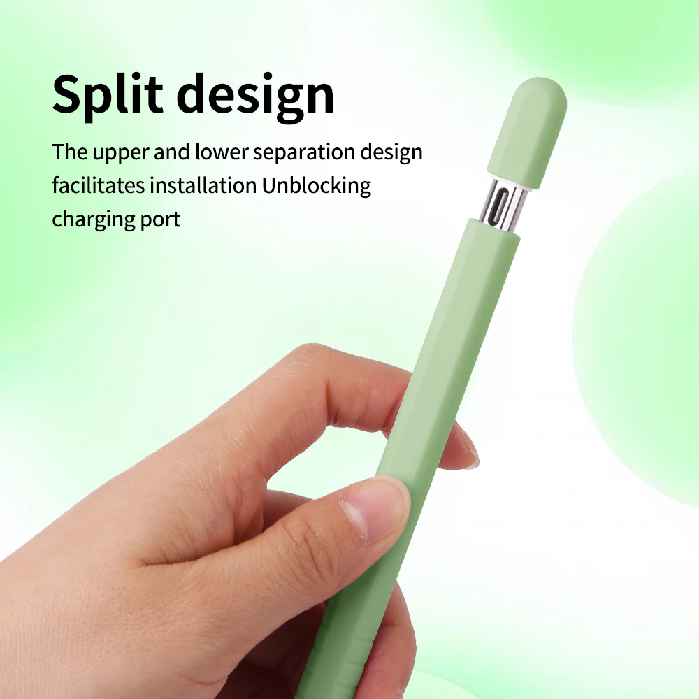 Para Apple Pencil 3 Estuche para lápices USB C Funda de silicona suave para Apple Pencil 3 Estuches USB C de tercera generación Estuche protector Pencil3